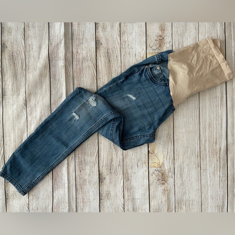 NWT size XS. Indigo Blue Maternity Jeans XS